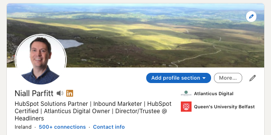 (99+) Niall Parfitt _ LinkedIn