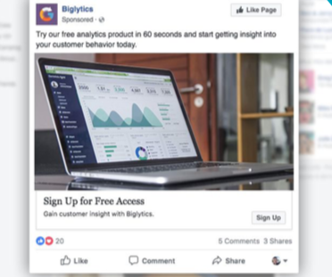 Facebook Ad HubSpot