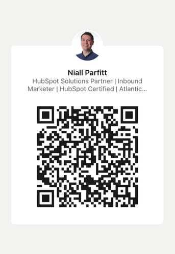 Niall Parfitt LinkedIn QR Code