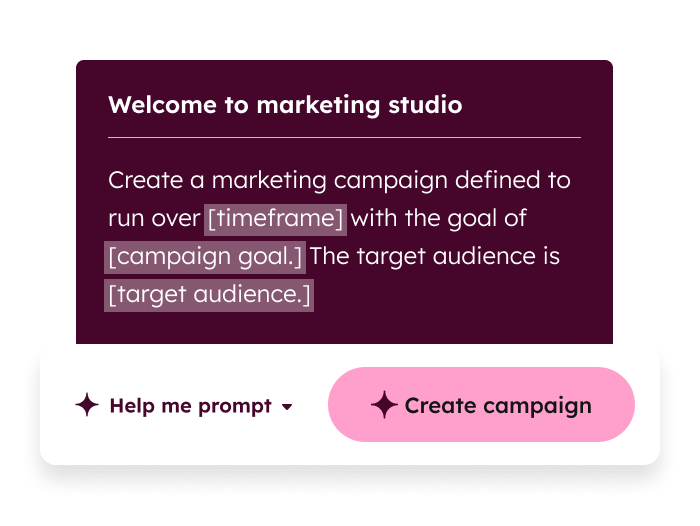 Marketing Hub - Campaign Brief