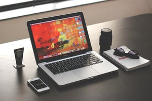 laptop and phone digital marketing